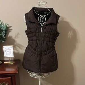 New Directions Brown Puffer Vest
